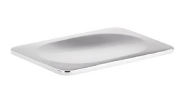 BEMETA ORGANIC Mýdlenka 120x25x85 mm, nerez, barva stříbrná   157108331