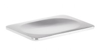 BEMETA ORGANIC Mýdlenka 120x25x85 mm, nerez, barva stříbrná   157108331