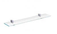 BEMETA ORGANIC Polička skleněná  600x40x115 mm, nerez, barva stříbrná   157102241