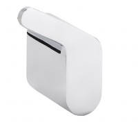 BEMETA ORGANIC Věšáček levý 44x58x39 mm, nerez, barva stříbrná   157106191L