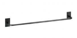 BEMETA EASY Držák ručníků, 645x72x74 mm, nerez, barva černá    163104040