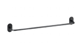 BEMETA EASY Držák ručníků, 645x72x74 mm, nerez, barva černá    163104240