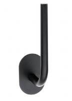 BEMETA EASY Držák toaletního papíru rezervní, 45x180x74 mm, nerez, barva černá  163112030