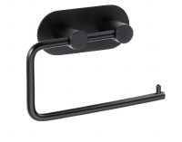 BEMETA EASY Držák toaletního papíru, 145x100x42 mm, nerez, barva černá    163112020