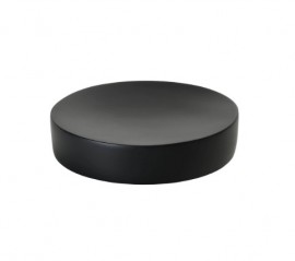 BEMETA GAMMA mýdlenka na postavení 110x25x110 mm, polyresin černý   145608320