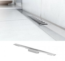 ACO odtokový žlab ShowerDrain S+ 900 s roštem design Stripes, nerez   9010.51.02