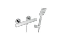 NOVASERVIS METALIA 54 ECO baterie sprchová nástěnná, s příslušenstvím,termostatická, chrom   54960,0