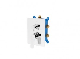 NOVASERVIS METALIA 54  baterie sprchová podomítková, s boxem, 3 vývody chrom   BOX54051RX,0