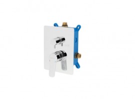 NOVASERVIS METALIA 54  baterie sprchová podomítková, s boxem, 2 vývody chrom   BOX54051R,0