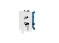 NOVASERVIS METALIA 54  baterie sprchová podomítková, s boxem, 2 vývody chrom   BOX54051R,0