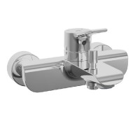 HERZ LINO baterie vanová nástěnná, chrom   UH00396