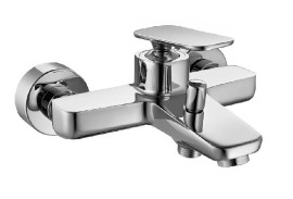 HERZ ZEN Baterie vanová nástěnná u30, chrom   UH00330