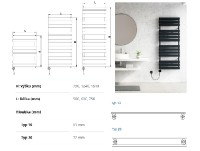 KORADO KORATHERM otopné těleso AQUAPANEL-ERH 1510/500, barevný RAL   K20A151050-00H99