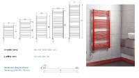 KORADO KORALUX koupelnové těleso Linear Classic-ERH KLC 700.600, bílá   KLC-070060-00H10