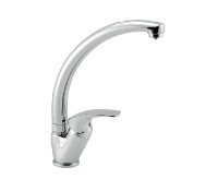 NOVASERVIS METALIA ECO+ baterie dřezová stojánková, bez výpusti, chrom   57014,0E