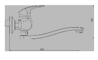 NOVASERVIS METALIA ECO+ baterie umyvadlo/dřez nástěnná, chrom   57070,0E