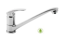 NOVASERVIS METALIA ECO+ baterie dřezová stojánková, ramínko 210 mm, chrom   57091,0E