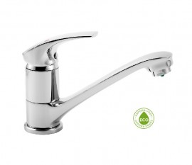 NOVASERVIS METALIA ECO+ baterie dřezová stojánková, ramínko 150 mm, chrom   57096,0E
