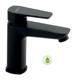 NOVASERVIS METALIA 58 ECO baterie umyvadlová stojánková, bez výpusti, černá   58001/1,5