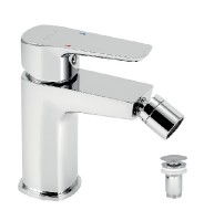 NOVASERVIS METALIA 58 baterie bidetová stojánková, s výpustí click-clack, chrom   58011,0