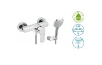 NOVASERVIS METALIA 58 ECO baterie sprchová nástěnná, s příslušenstvím,  chrom   58061,0