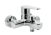 NOVASERVIS TITANIA Fresh baterie vanová nástěnná, bez příslušenství, rozteč 100mm, chrom   96025/1,0