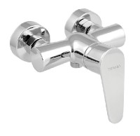 NOVASERVIS TITANIA Fresh baterie sprchová nástěnná,bez příslušenství,rozteč 100mm,chrom  96065/1,0