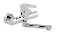 NOVASERVIS TITANIA Fresh baterie umyvadlo/dřez nástěnná, chrom   96076,0