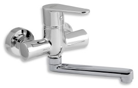 NOVASERVIS TITANIA Fresh baterie umavadlo/dřez nástěnná, rozteč 100mm, chrom   96077,0