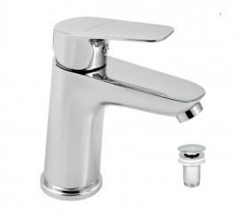 NOVASERVIS TITANIA PURE baterie umyvadlová, stojánková, s výpustí, chrom   90303,0