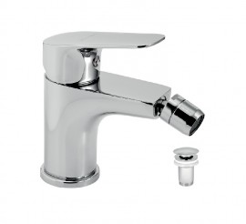 NOVASERVIS TITANIA PURE baterie bidetová stojánková, s výpustí, chrom   90311,0
