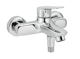NOVASERVIS TITANIA PURE baterie vanová nástěnná, bez příslušenství, chrom   90320/1,0