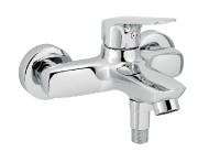 NOVASERVIS TITANIA PURE baterie vanová nástěnná, bez příslušenství, chrom   90320/1,0