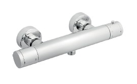 NOVASERVIS TITANIA PURE baterie sprchová termostatická, spodní vývod, chrom   90360/1,0
