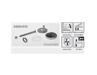 MKW sedátko Uni Basic D3 SC, kovový úchyt, SlowClose   S555V012