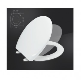 MKW sedátko Universal trend, uchycení kov+plast, bílé   S470V026
