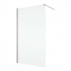 RONAL ANNEA ANT1 boční stěna v 90° 700 mm, stabilizační vzpěra, aluchrom, čiré   ANT107005007