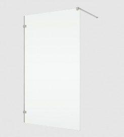 RONAL ANNEA ANTW1 boční stěna v 90° 300-1200,L-kování,stabilizační vzpěra,aluchrom,čiré ANTW1SM15007