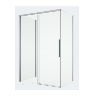 SanSwiss ORIANA boční stěna v 90° š. 800, aluchrom, sklo čiré   D36F10805007