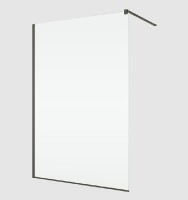 RONAL WALK-IN EASY STR4P One Color pevná stěna samostatná 1600mm, GrigioArdesia,čiré   STR4P1606207