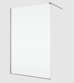 RONAL WALK-IN EASY STR4P One Color pevná stěna samostatná 800mm, GrigioCorda,čiré   STR4P0806007