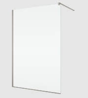 RONAL WALK-IN EASY STR4P One Color pevná stěna samostatná 1600mm, GrigioCorda,čiré   STR4P1606007