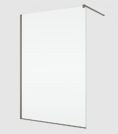 RONAL WALK-IN EASY STR4P One Color pevná stěna samostatná 1400mm, Terra d'Ombra,čiré   STR4P1406107