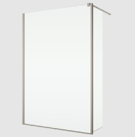 RONAL BTE2 krátká otočná stěna v 90° pro STR4P š.420mm, GrigioCorda,čiré   BTE204206007