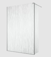 RONAL BTE2 krátká otočná stěna v 90° pro STR4P š.420mm, aluchrom,linie   BTE204205067