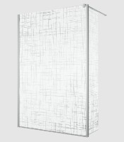 RONAL BTE2 krátká otočná stěna v 90° pro STR4P š.420mm, aluchrom,mřížka   BTE204205061