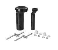 PLB - Set WC dopojení - excentrické, 25mm + trubka DN44     KP9E200