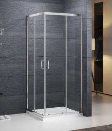ROLTECHNIK PROJECT Line SUNDIS sprchový kout čtverec, 900x900 mm, brillant, čiré sklo   N0779