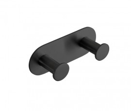 BEMETA EASY háček dvojitý, nerez, černá   163106370