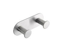 BEMETA EASY háček dvojitý, nerez, stříbrná mat  163106375